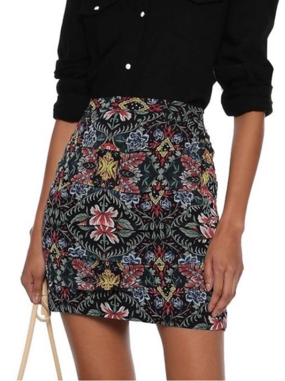 Rebecca Minkoff Black Mini Skirt